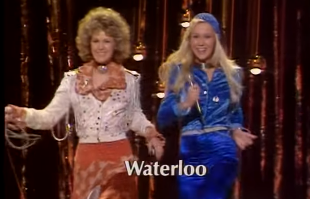 Abba won the Eurovision Song Contest in 1974
